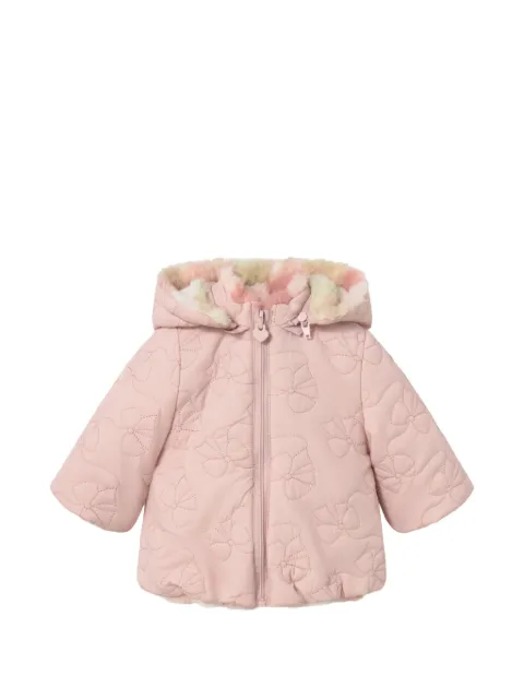 Mayoral bow-motif reversible coat
