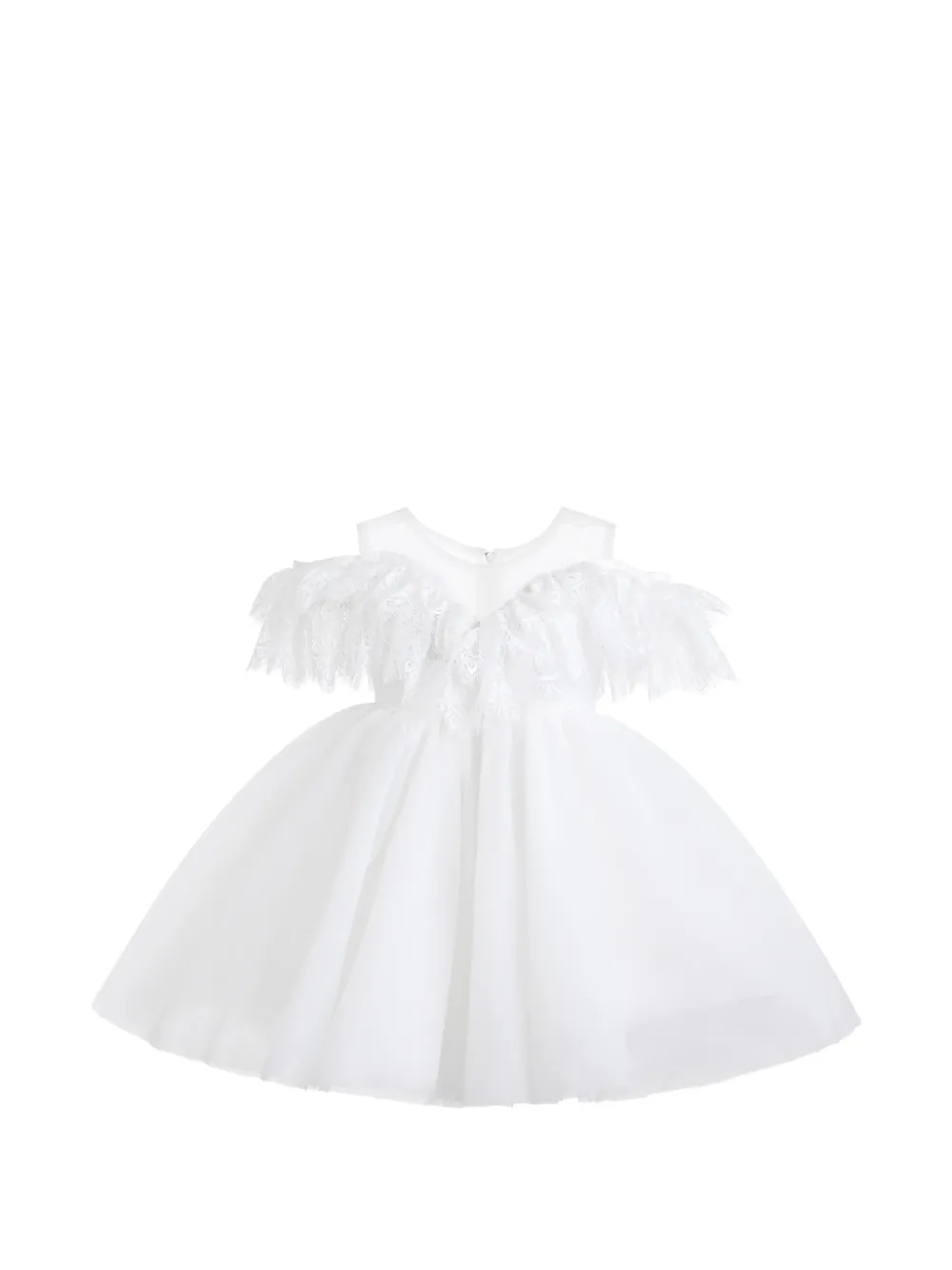 Tulleen Estelle off-shoulder dress - Bianco