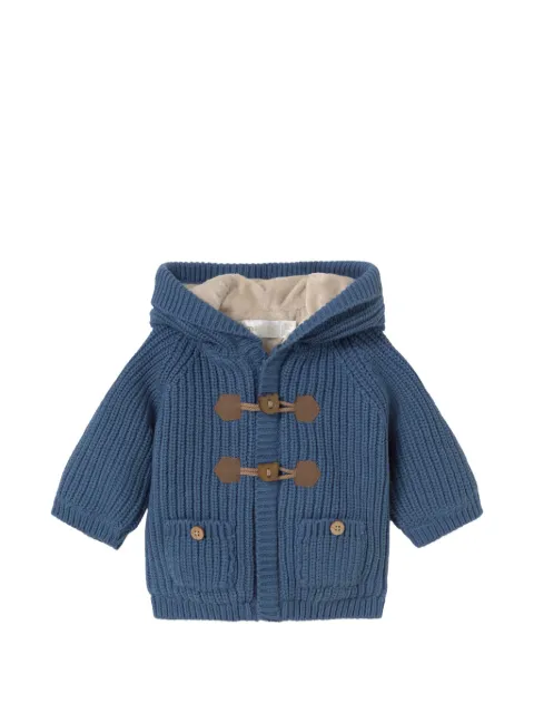 Mayoral pom-pom hooded coat