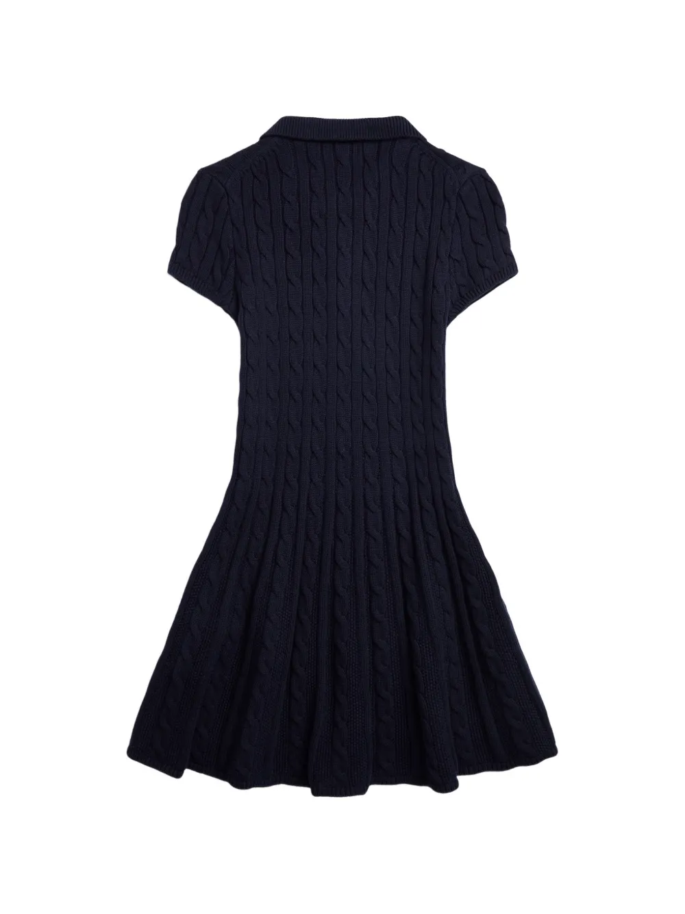 POLO RALPH LAUREN KIDS Kabelgebreide polojurk Blauw