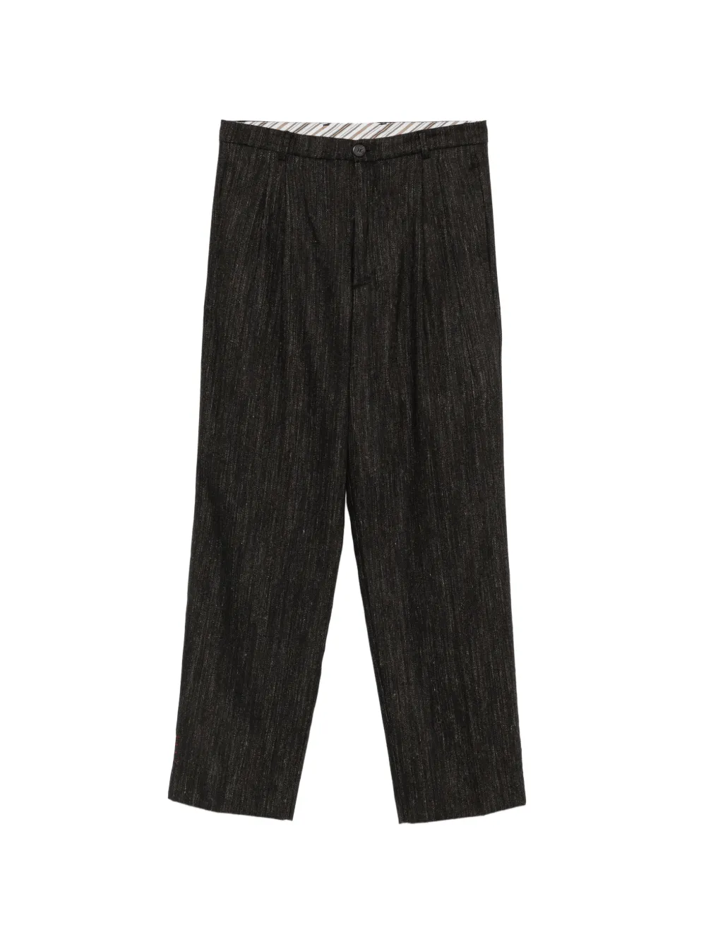 AMARANTO pleated straight-leg trousers - Marron AMARANTO pleated straight-leg trousers - Marron