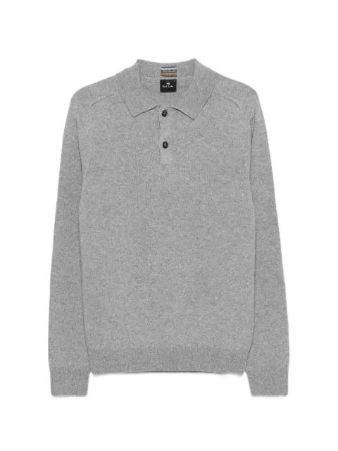 PS Paul Smith merino-wool polo sweater