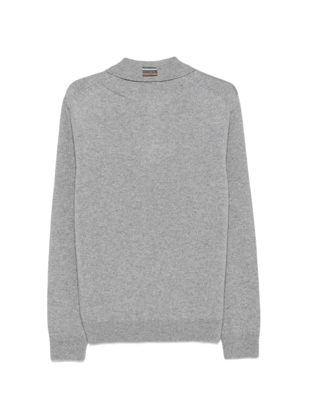 PS Paul Smith merino-wool polo sweater Grijs