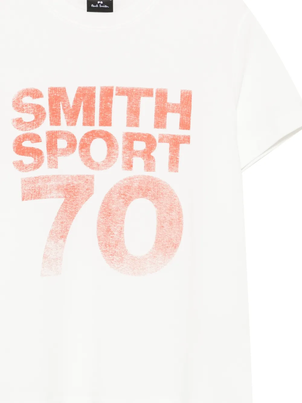 PS Paul Smith Sport T-shirt met logo-print Wit