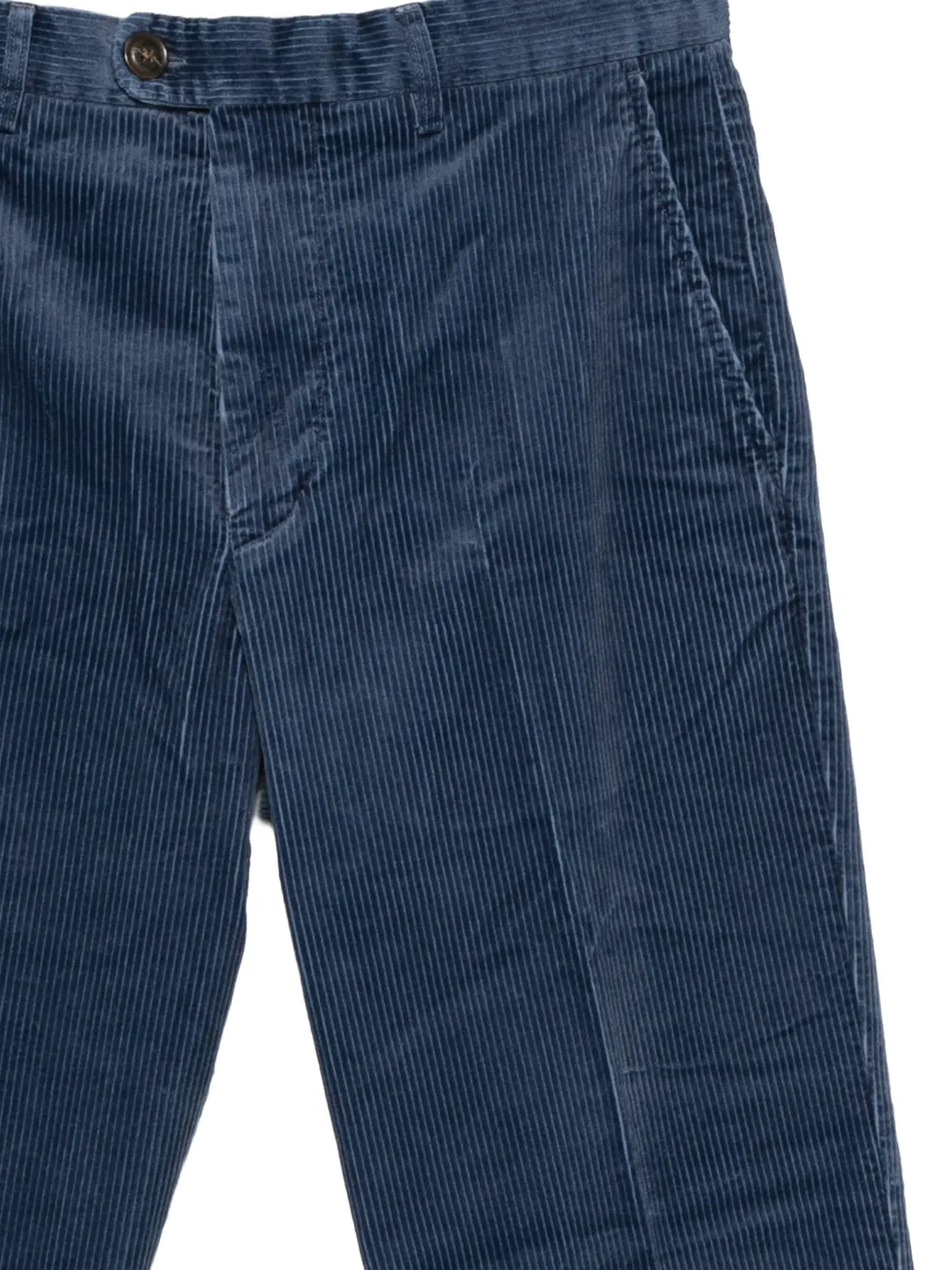 PS Paul Smith Ribfluwelen pantalon Blauw