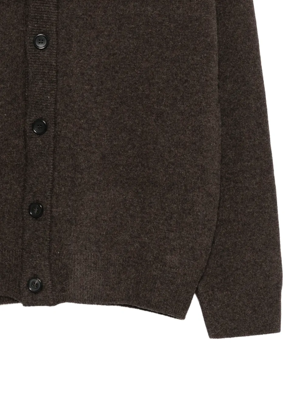 PS Paul Smith Vest van merinowol met knopen Bruin