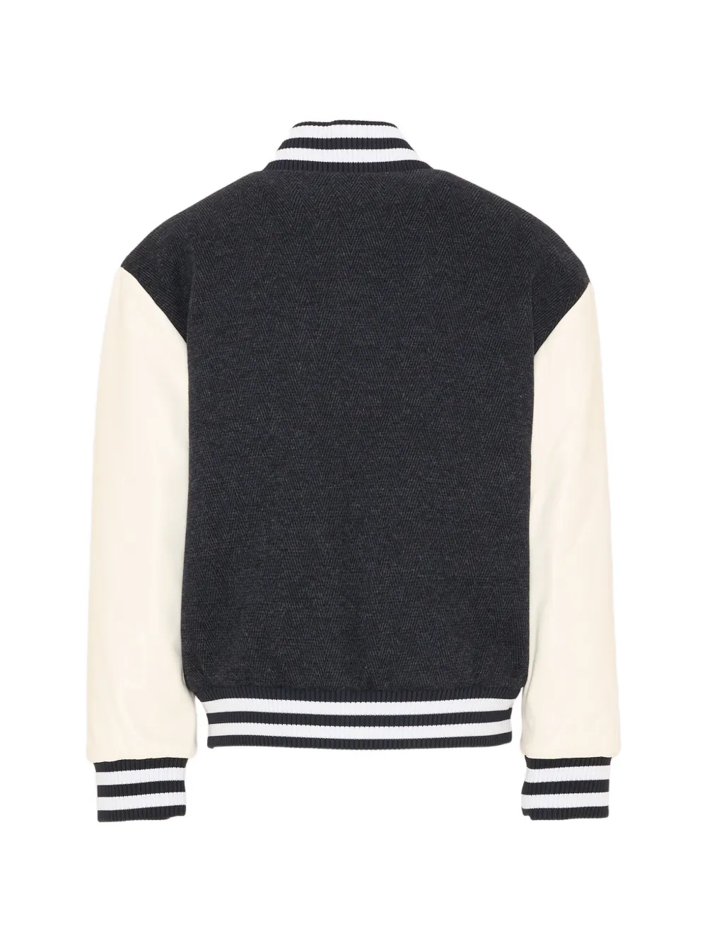TRUSSARDI JUNIOR Bomberjack met visgraat-patroon Blauw