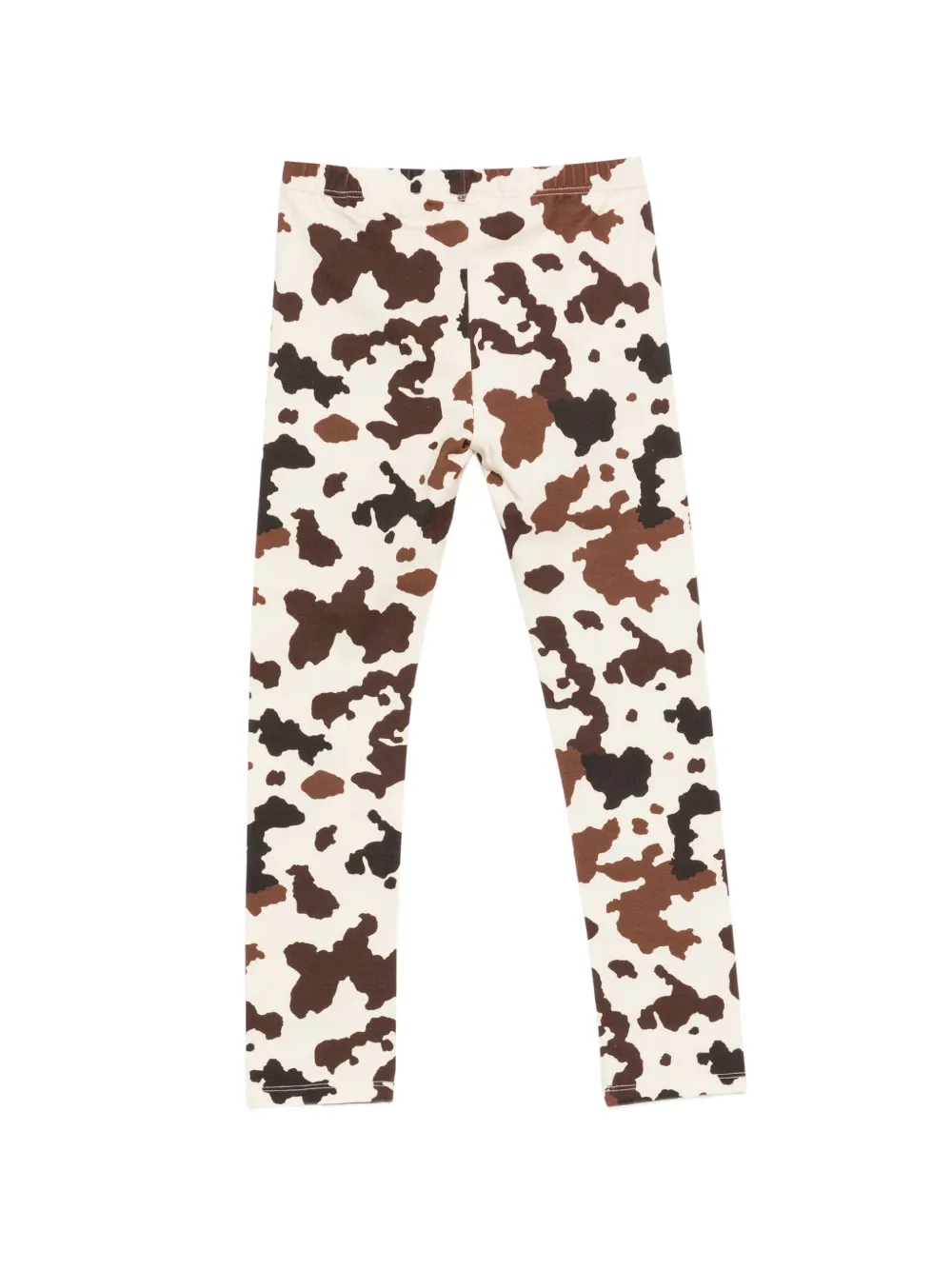 MC2 Saint Barth Kids Legging met koeien-print Beige
