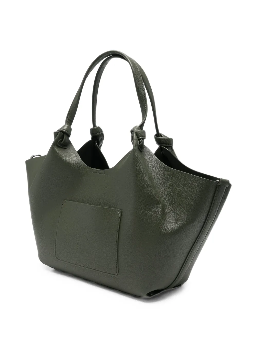 DKNY Bewerkte shopper met geknoopt detail Groen