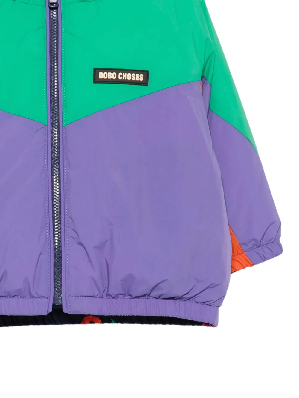Bobo Choses Jack met colourblocking en logopatch Paars