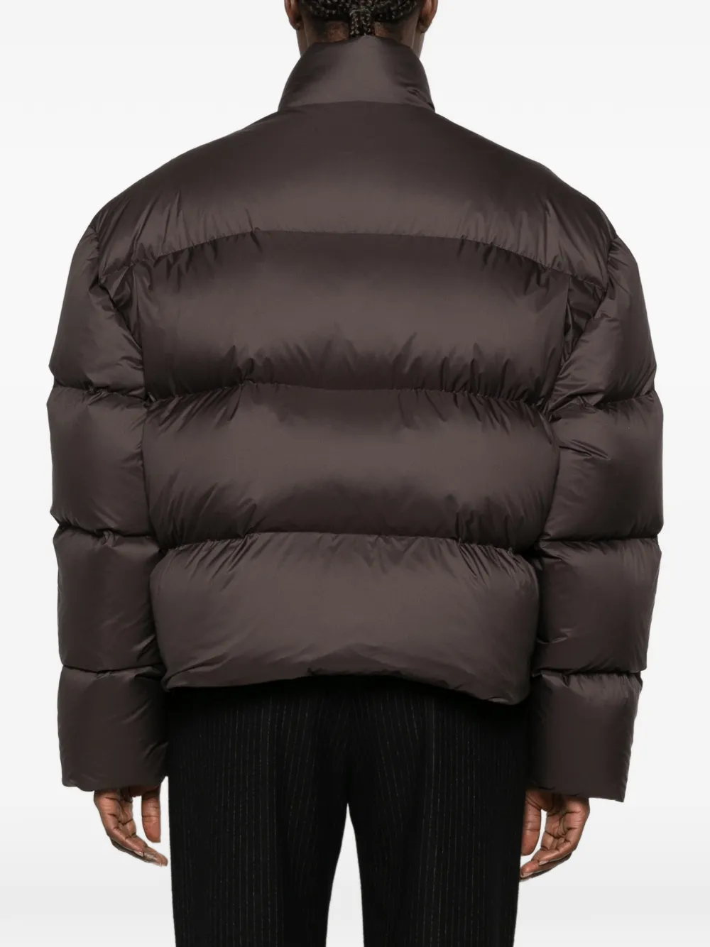 Gucci Gewatteerd donsjack Bruin