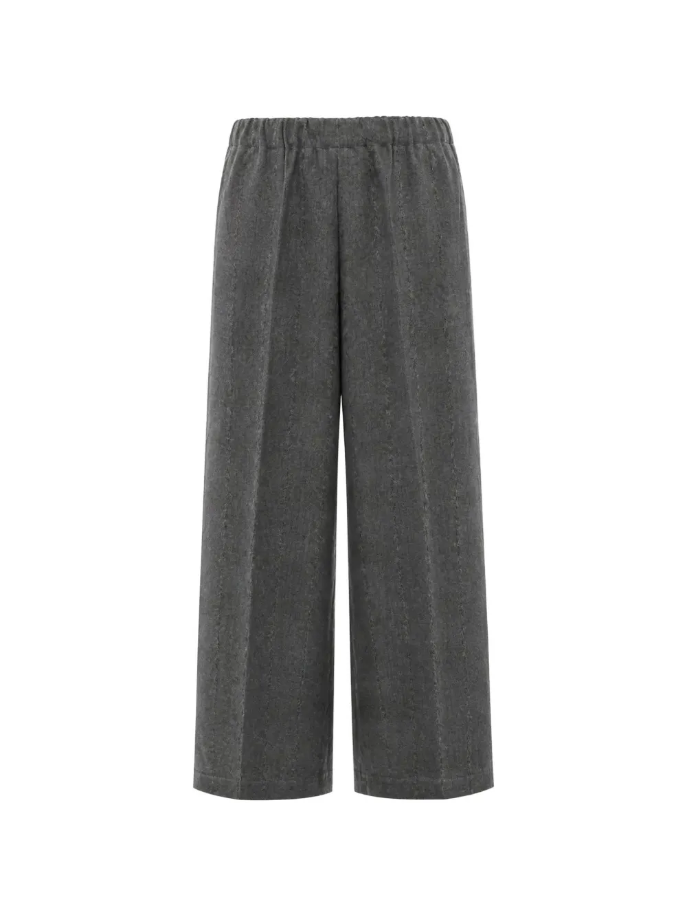 Fabiana Filippi flannel trousers - Grigio