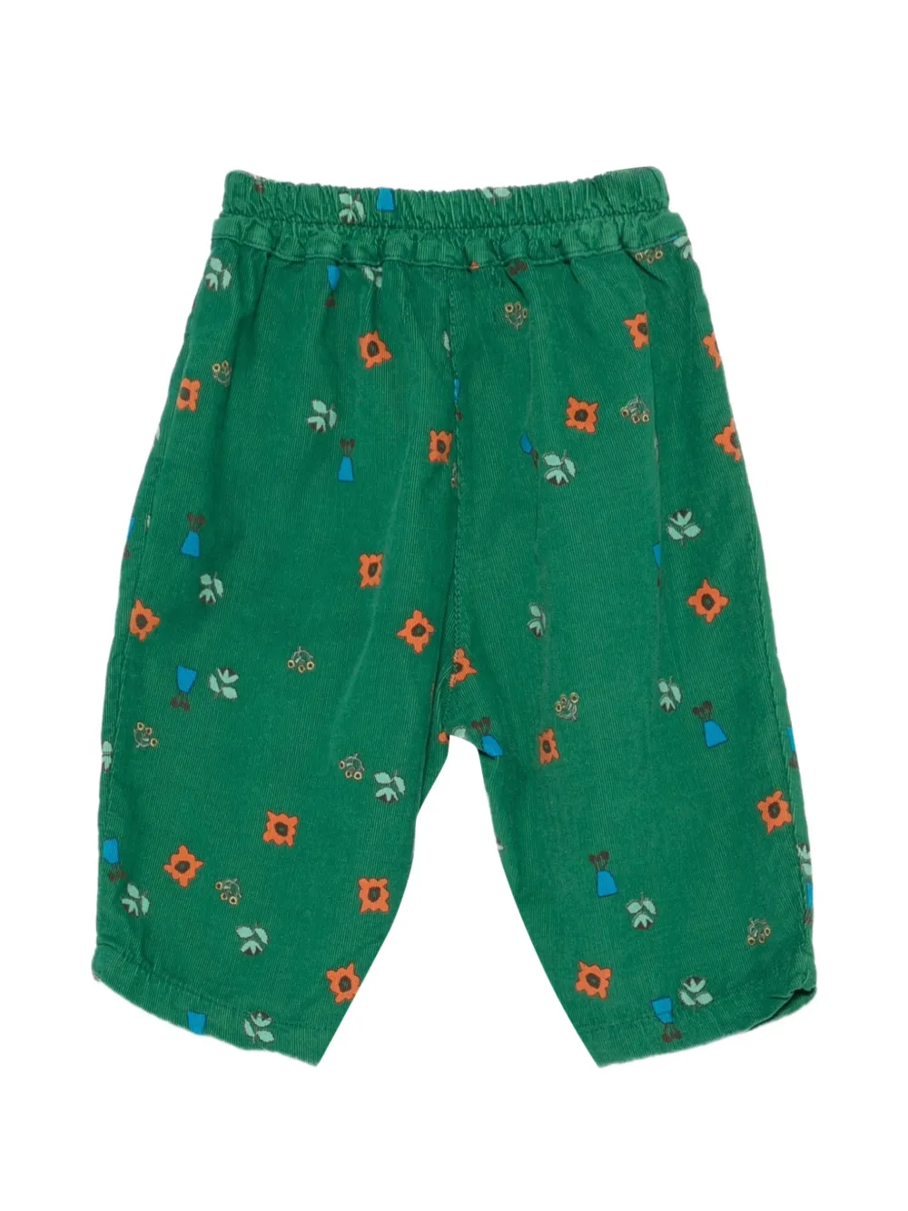 Bobo Choses Ribfluwelen broek Groen