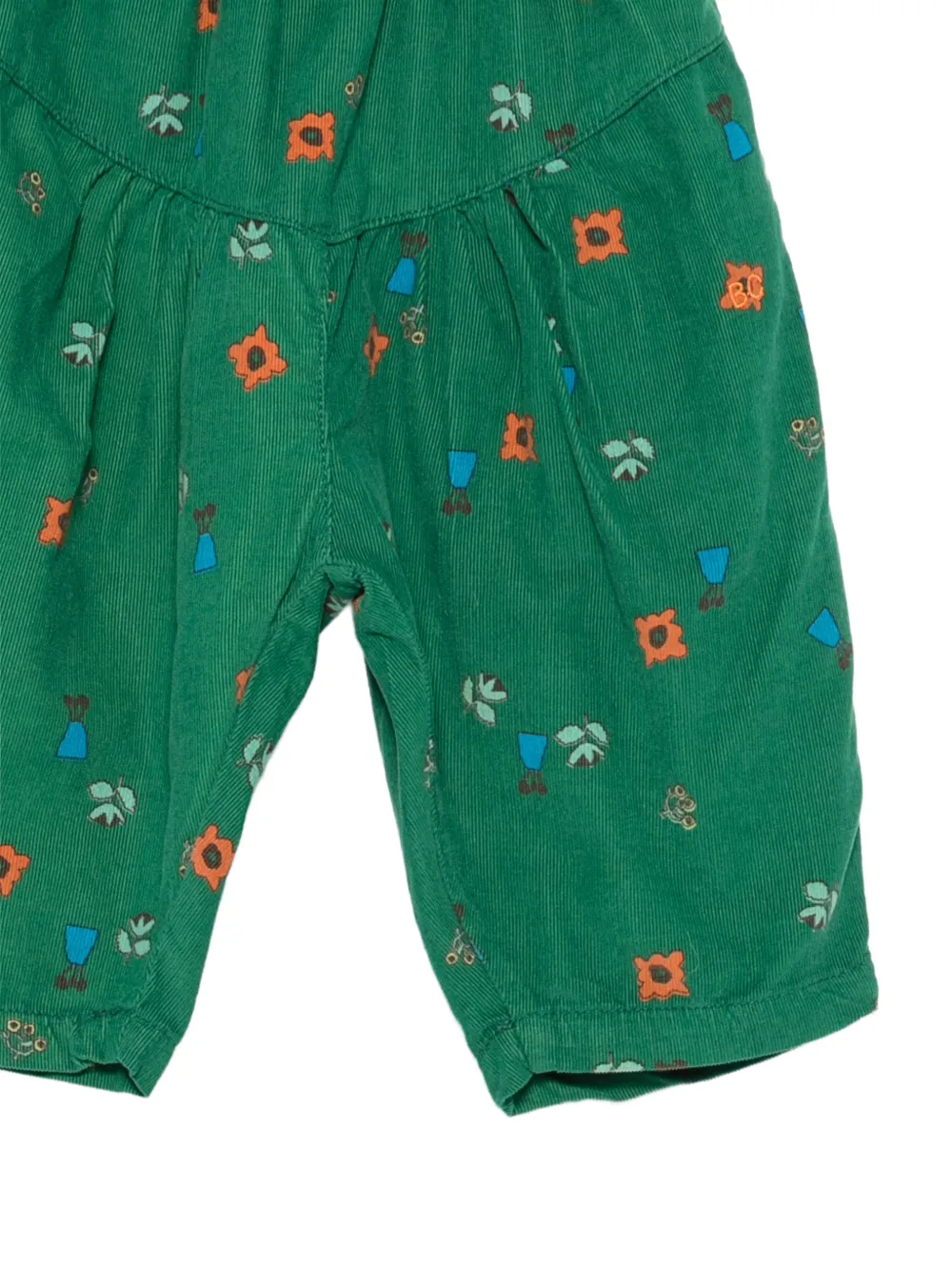 Bobo Choses Ribfluwelen broek Groen