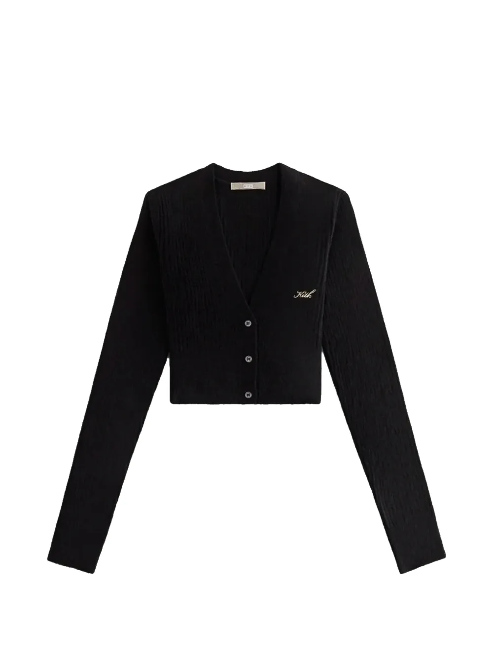 KITH Sydney cropped ribbed cardigan