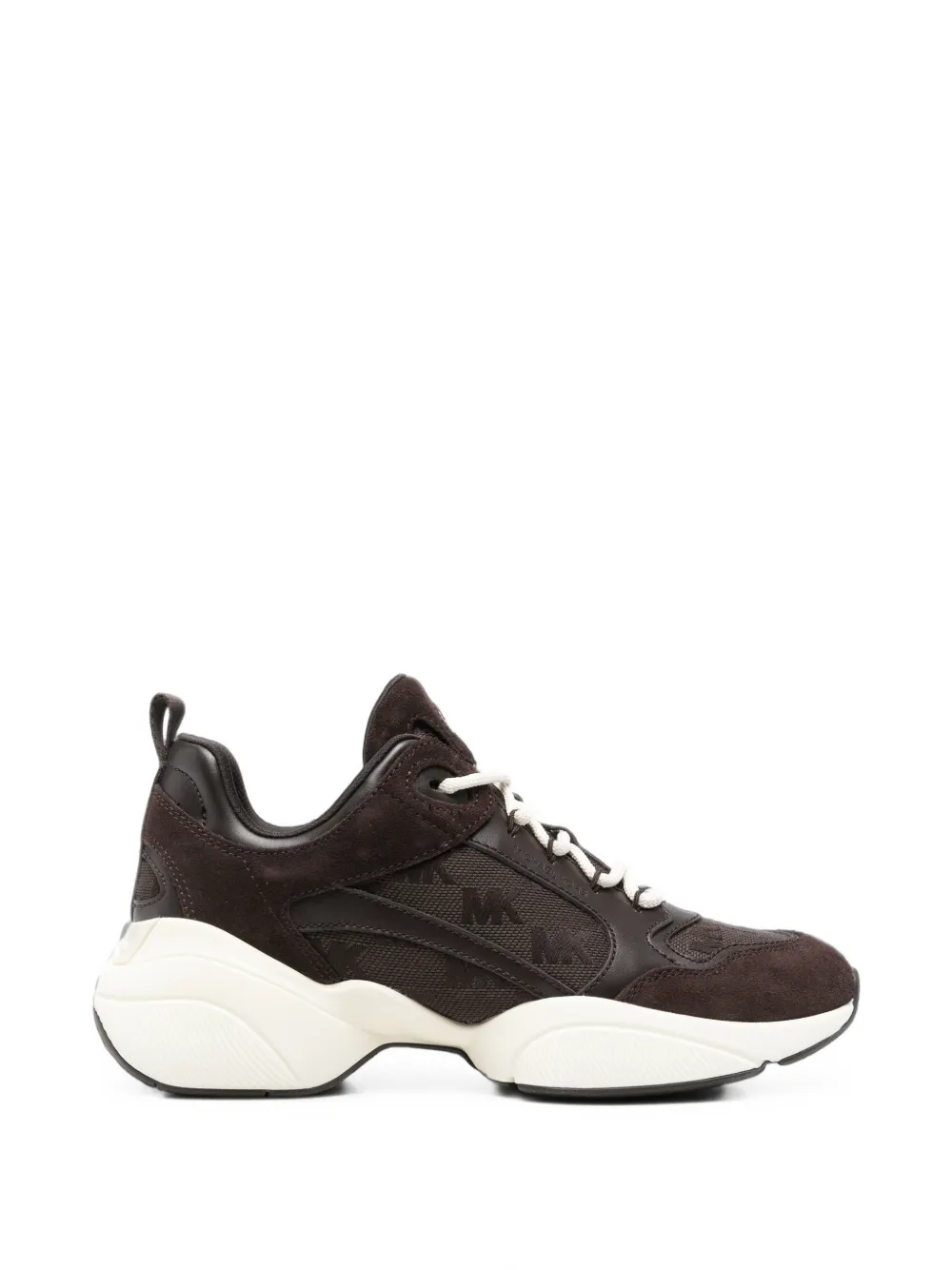 Michael Kors Bowie logo-print panelled sneakers