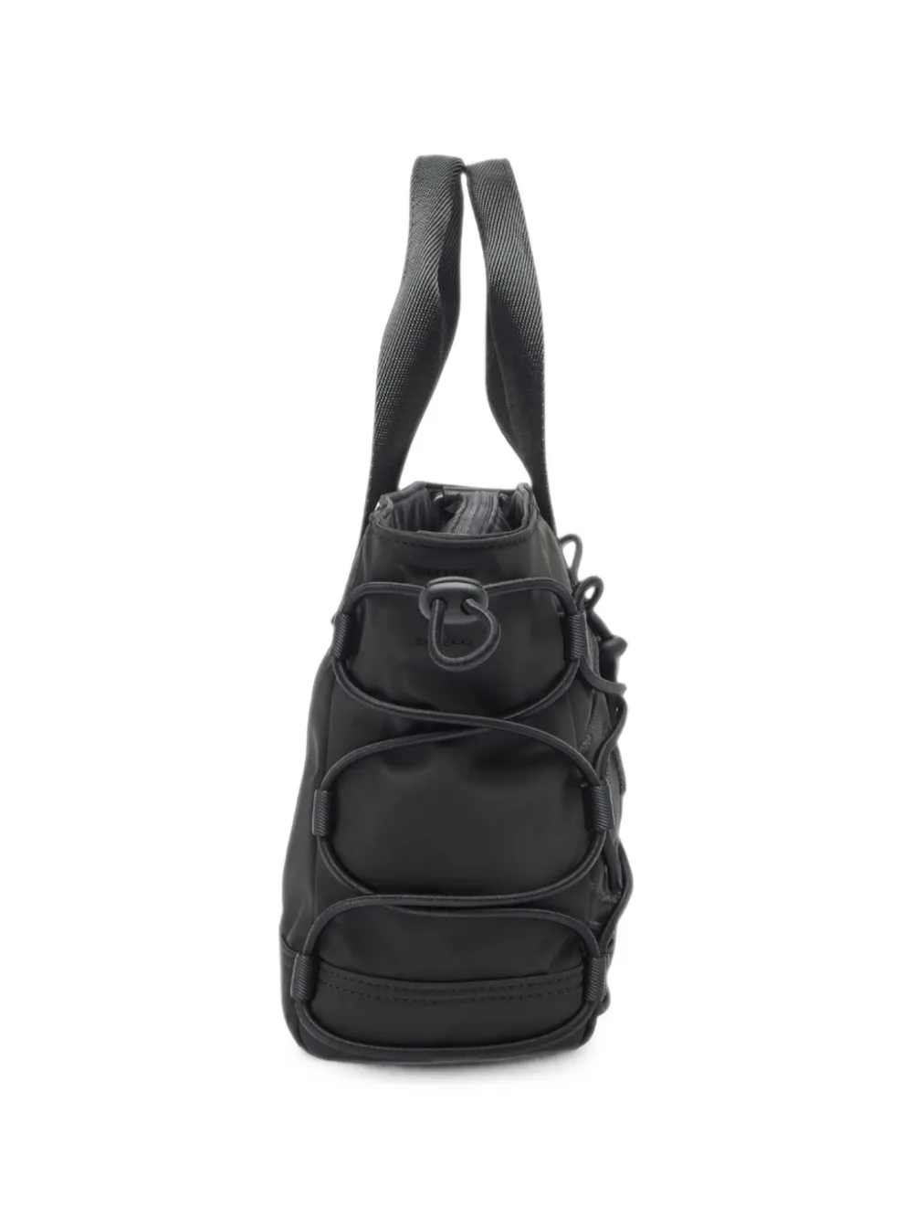 Diesel Tech-D S X bungee-cord tote bag Zwart