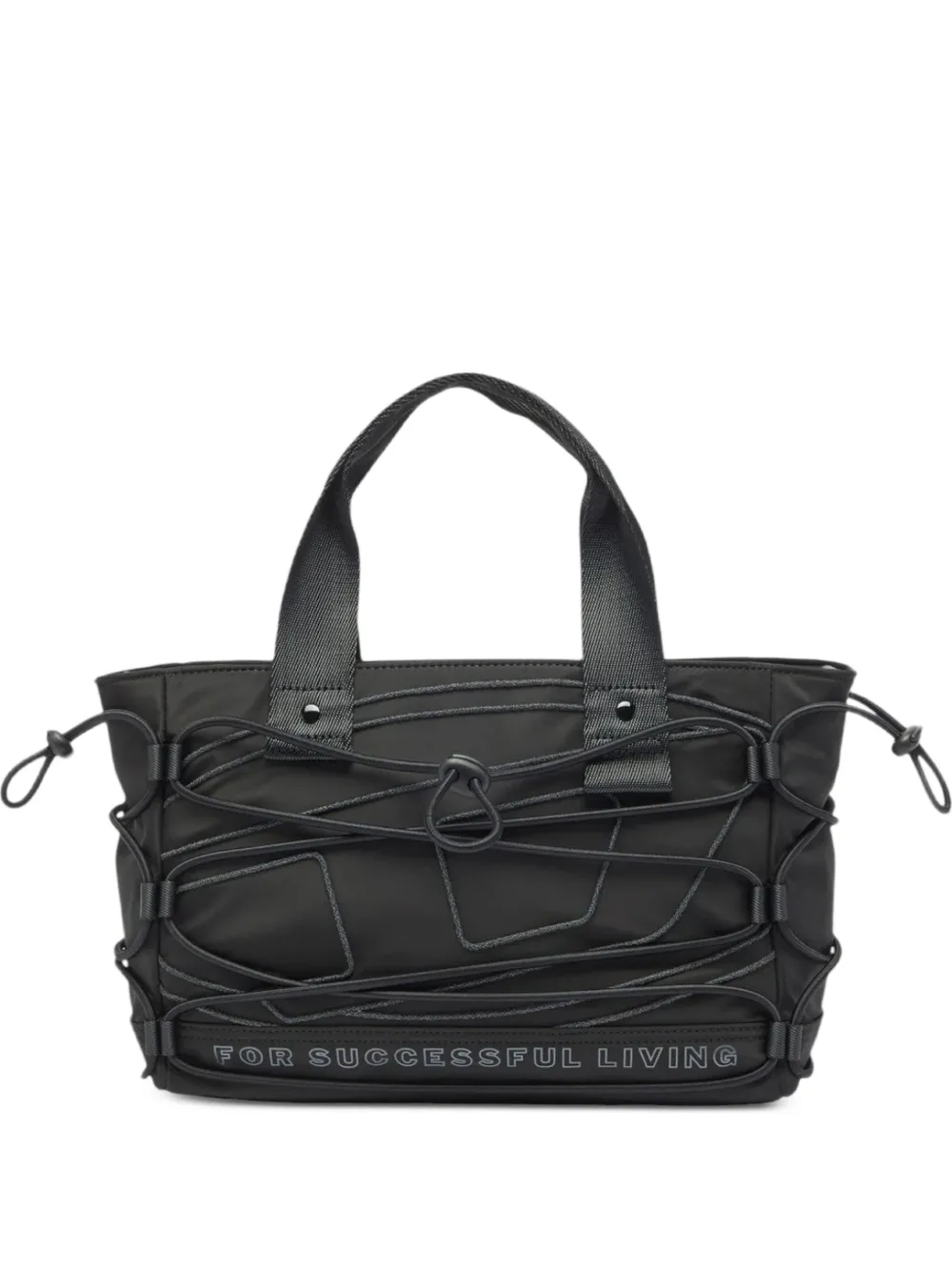 Diesel cabas Tech-D S X à corde élastique - Noir Diesel cabas Tech-D S X à corde élastique - Noir