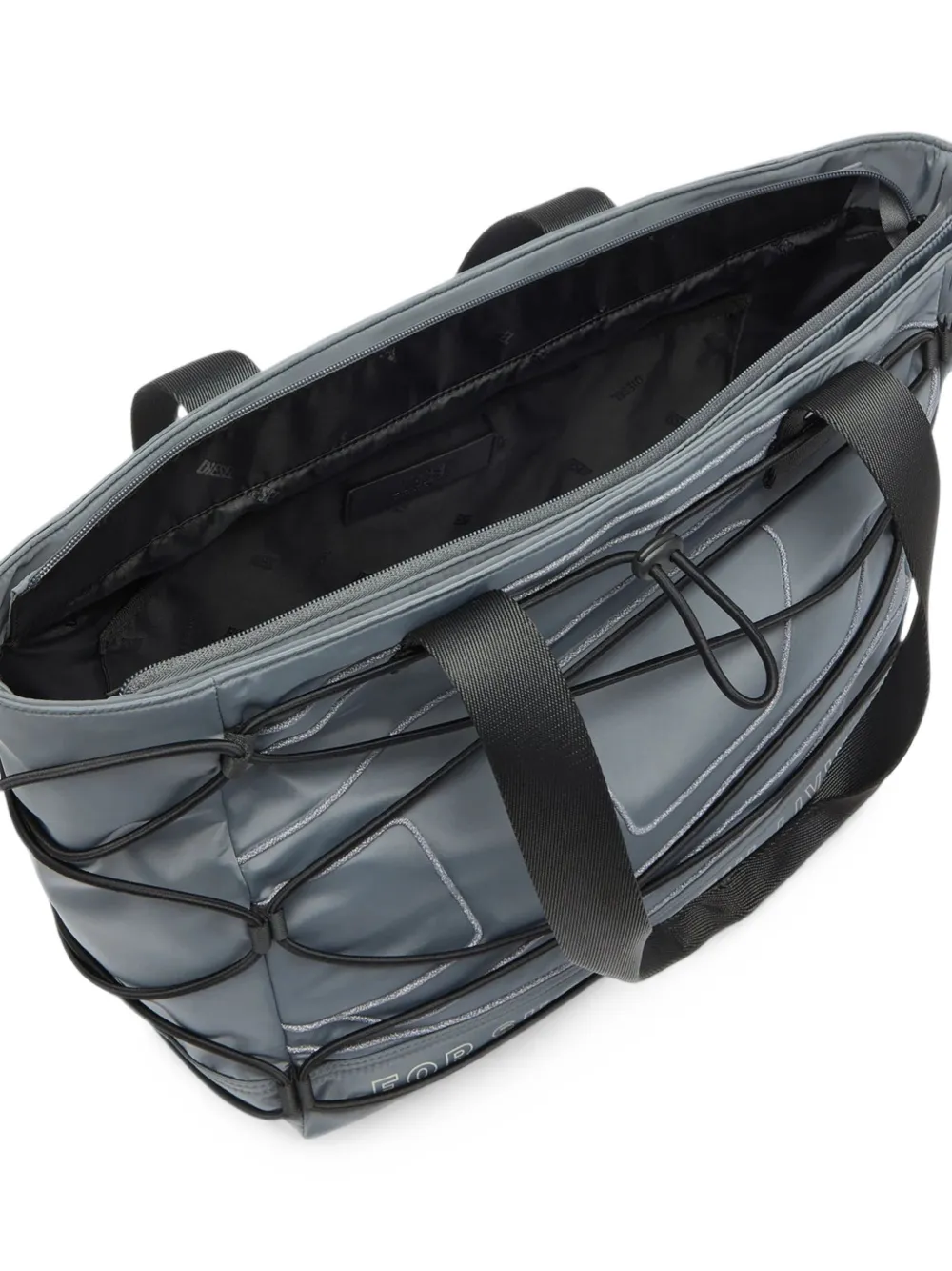 Diesel Tech-D M X tote bag Grijs