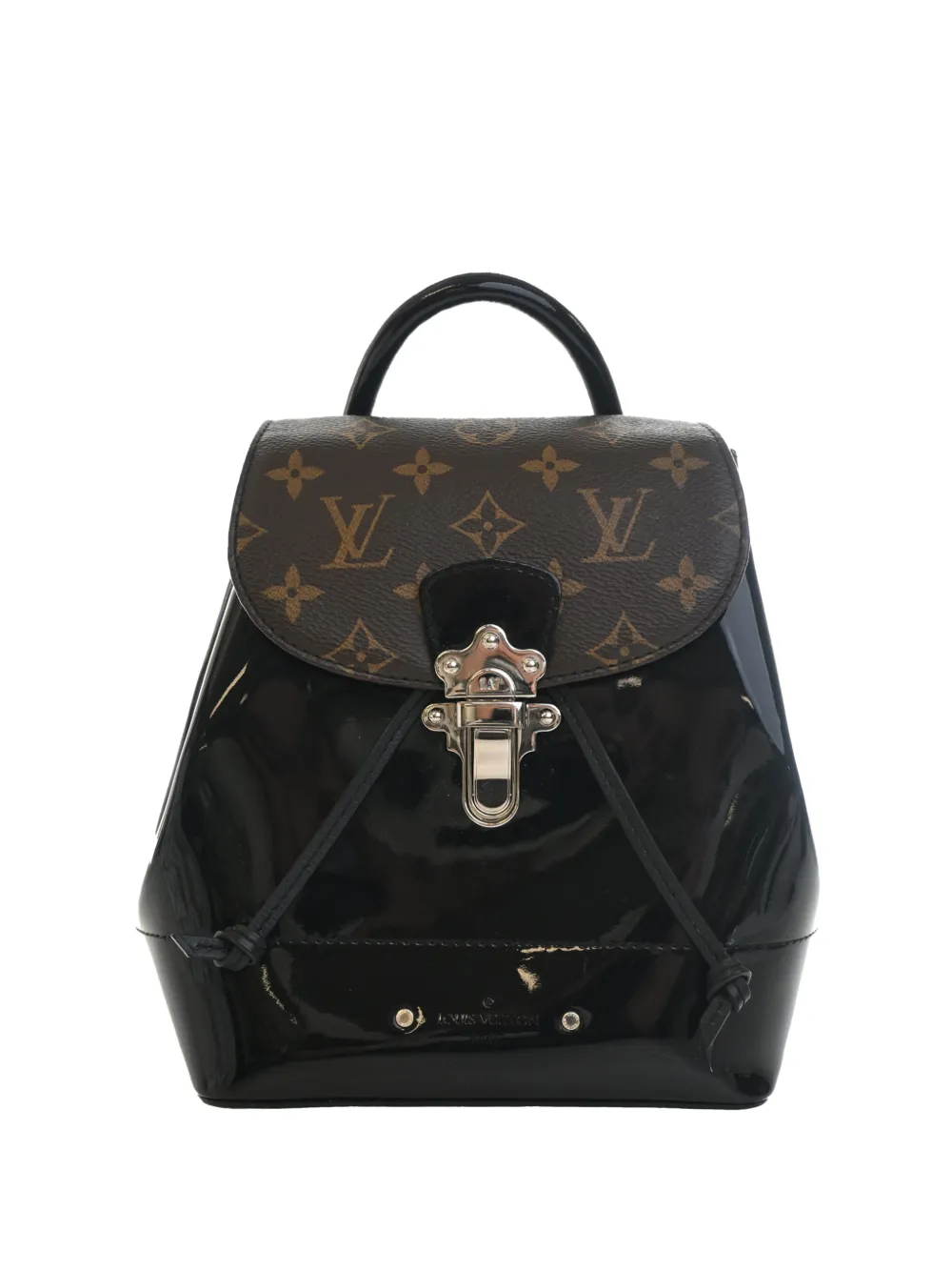 Louis Vuitton Pre-Owned 2018-2026 sac à dos Monogram Vernis Hot Springs - Noir
