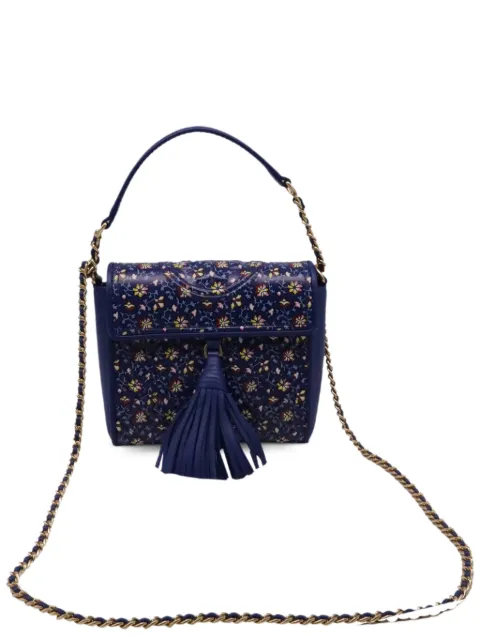 Tory Burch bandolera Fleming con motivo floral