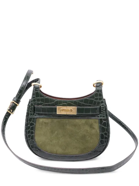 Tory Burch small Lee Radziwill croc-effect crossbody bag