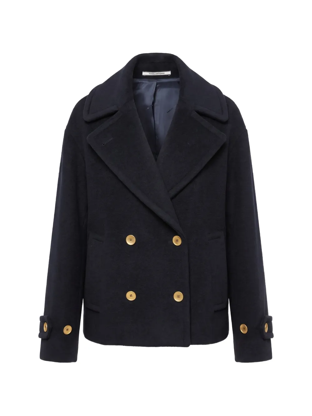 Tagliatore Sheila double-breasted pea coat - Blu