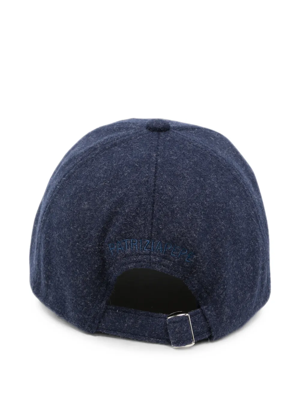 Patrizia Pepe Honkbalpet met Fly-plakkaat Blauw