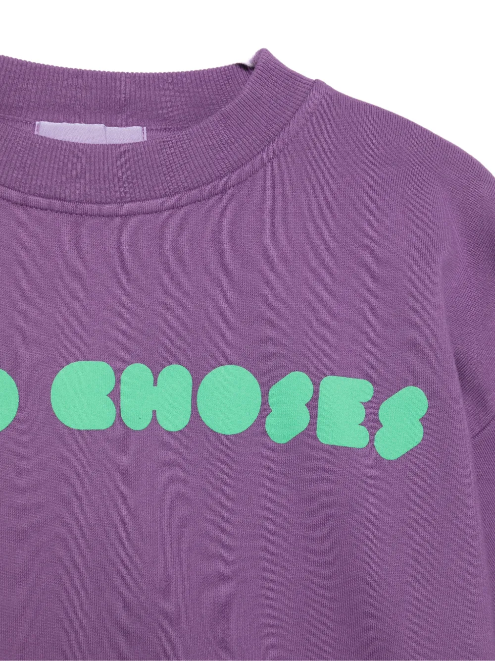 Bobo Choses Trui met logoprint Paars