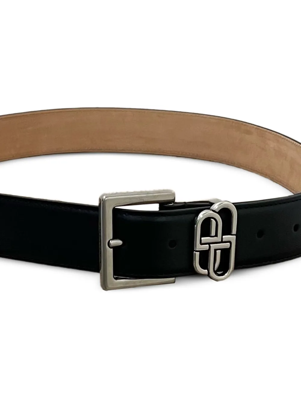 Balenciaga BB Loop riem Zwart