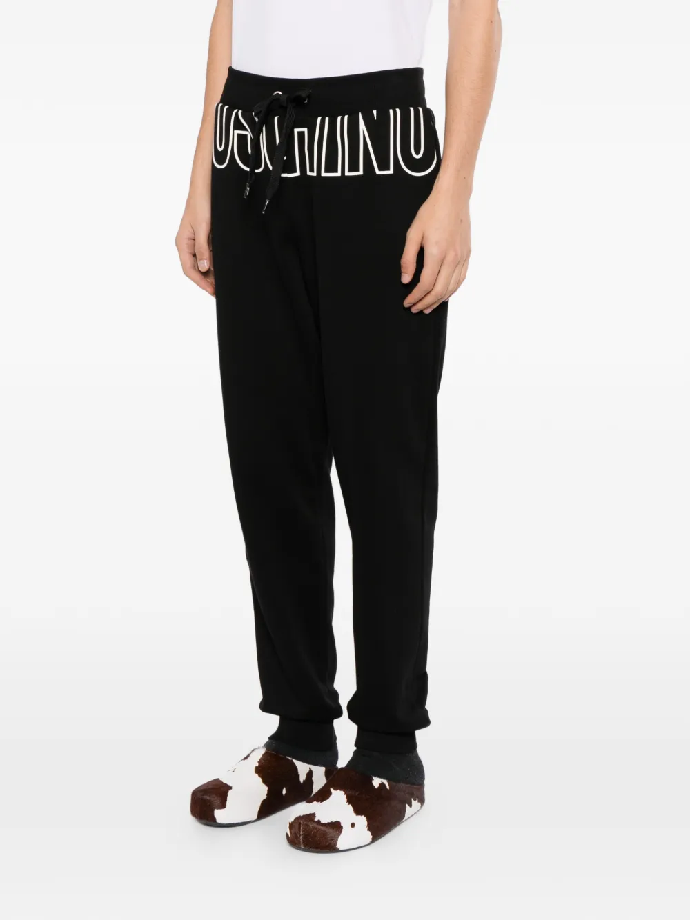 Moschino Trainingsbroek met logoprint Zwart
