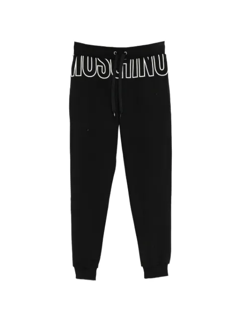 Moschino logo-print track pants