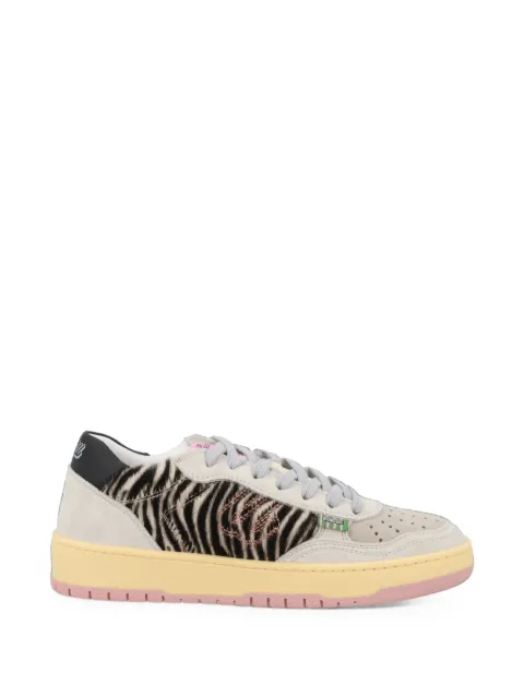 EVENU zebra-print panelled sneakers