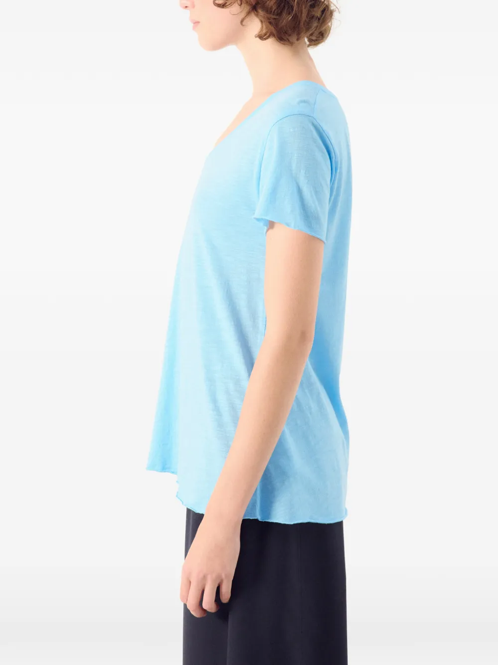 American Vintage Jacksonville T-shirt Blauw