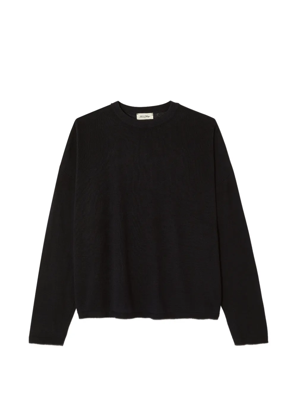 American Vintage Toima crew-neck sweater - Nero