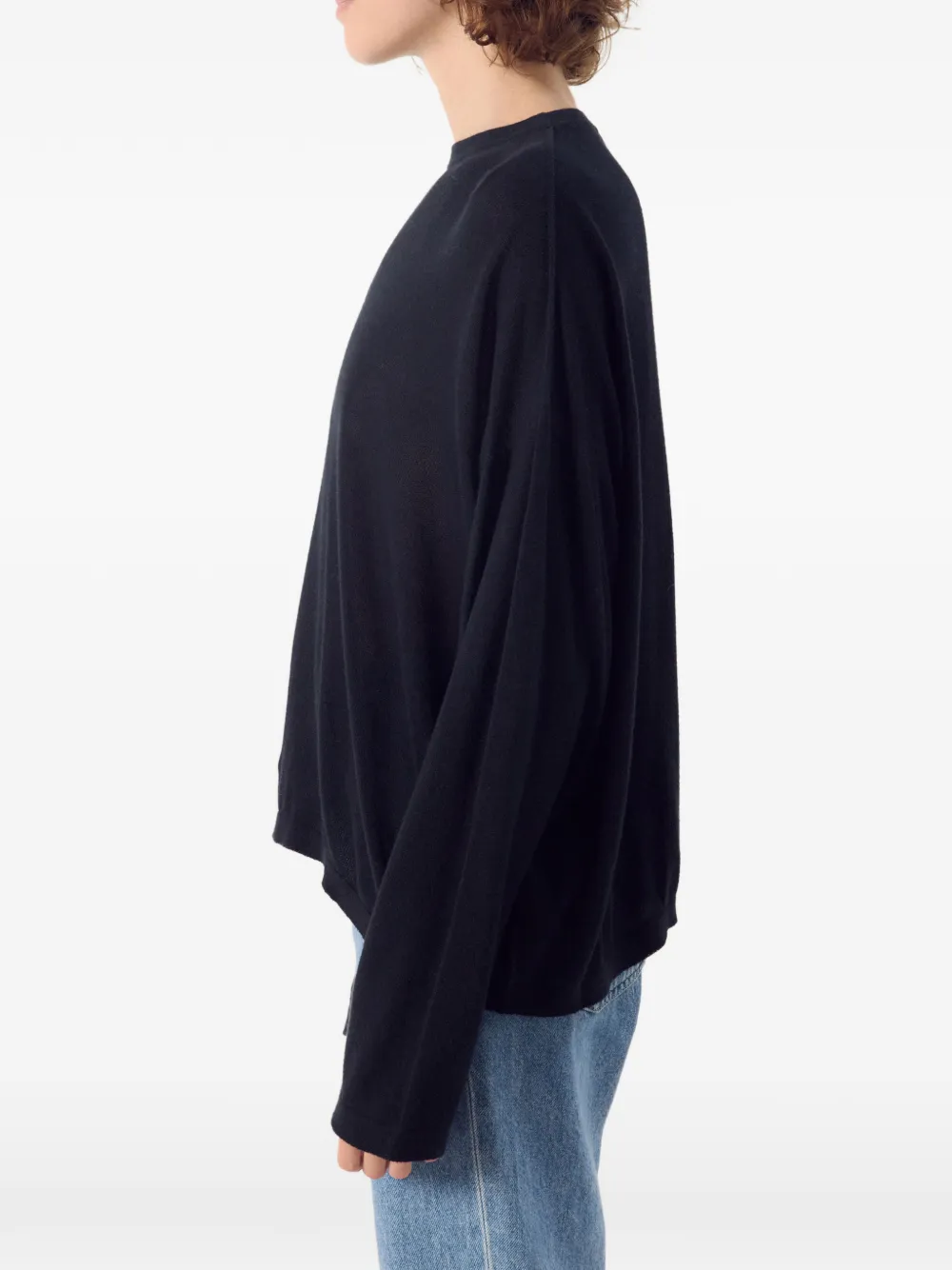 American Vintage Toima crew-neck sweater Zwart