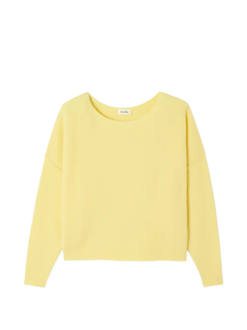 American Vintage Damsville sweater Geel
