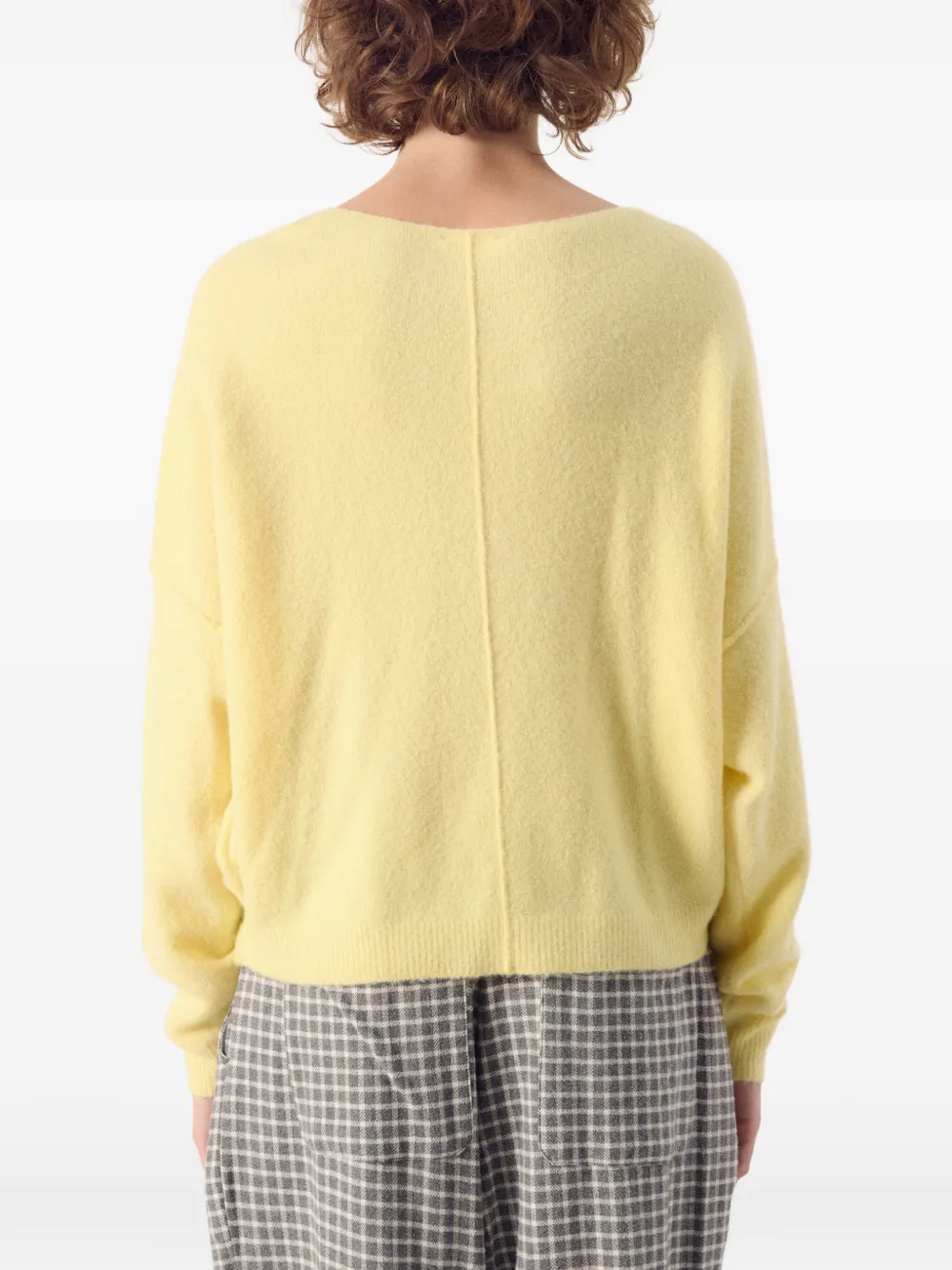American Vintage Damsville sweater Geel