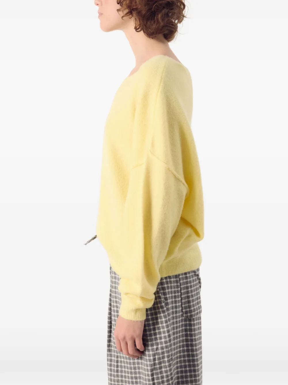 American Vintage Damsville sweater Geel