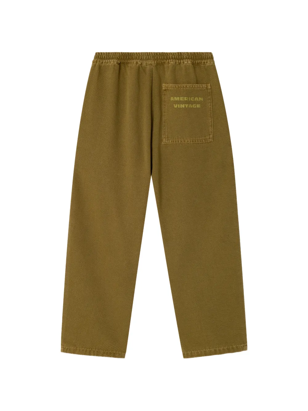 American Vintage Kids Lycaz balloon-cut trousers Groen