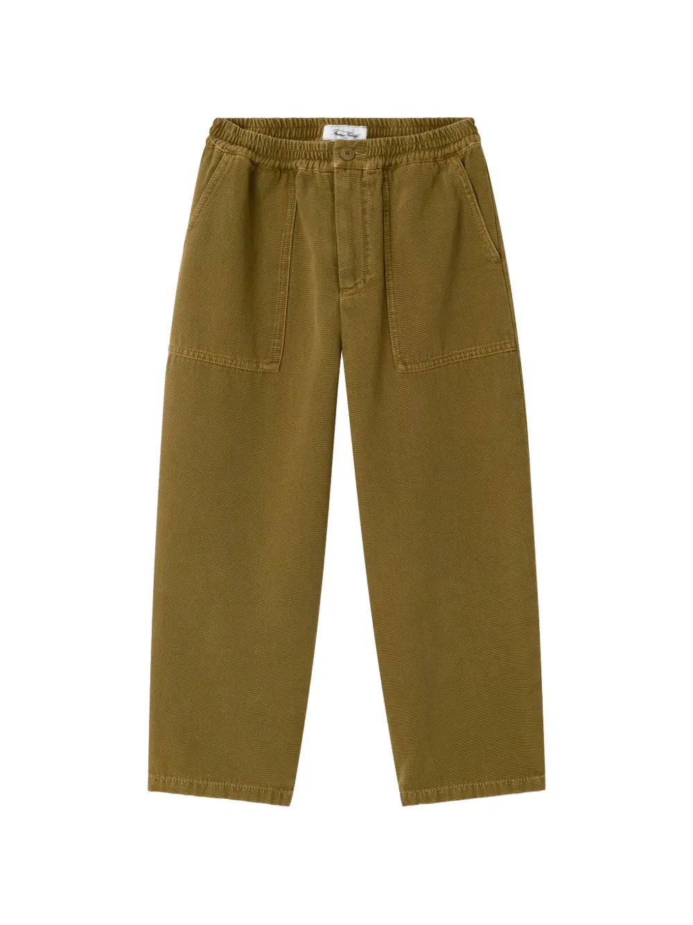 American Vintage Kids Lycaz balloon-cut trousers - Verde