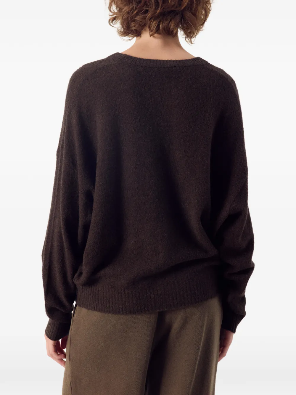 American Vintage Ouity crew-neck sweater Bruin