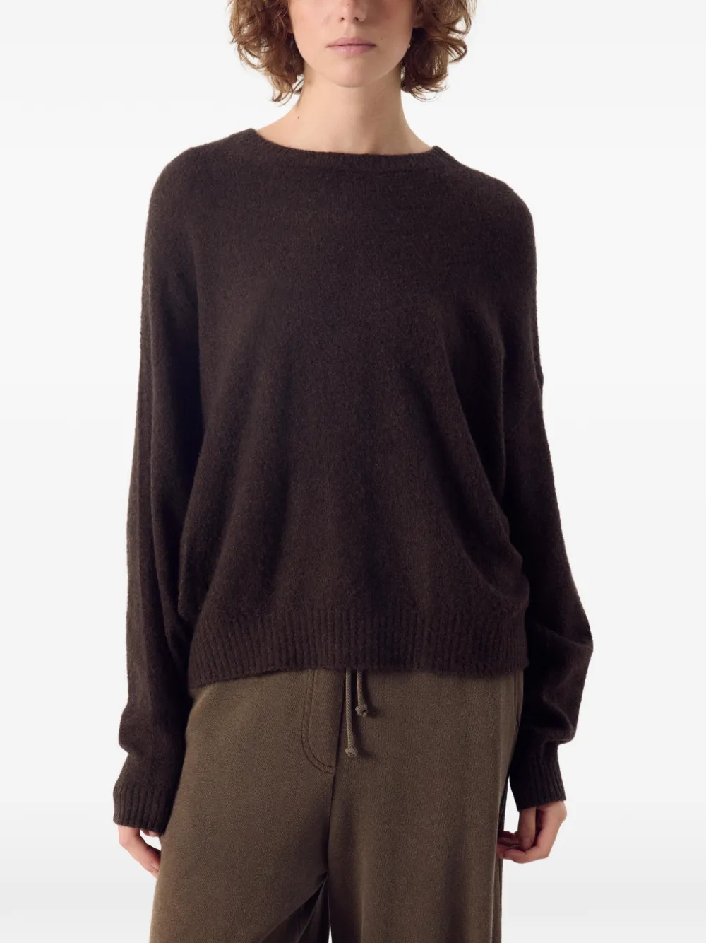 American Vintage Ouity crew-neck sweater Bruin