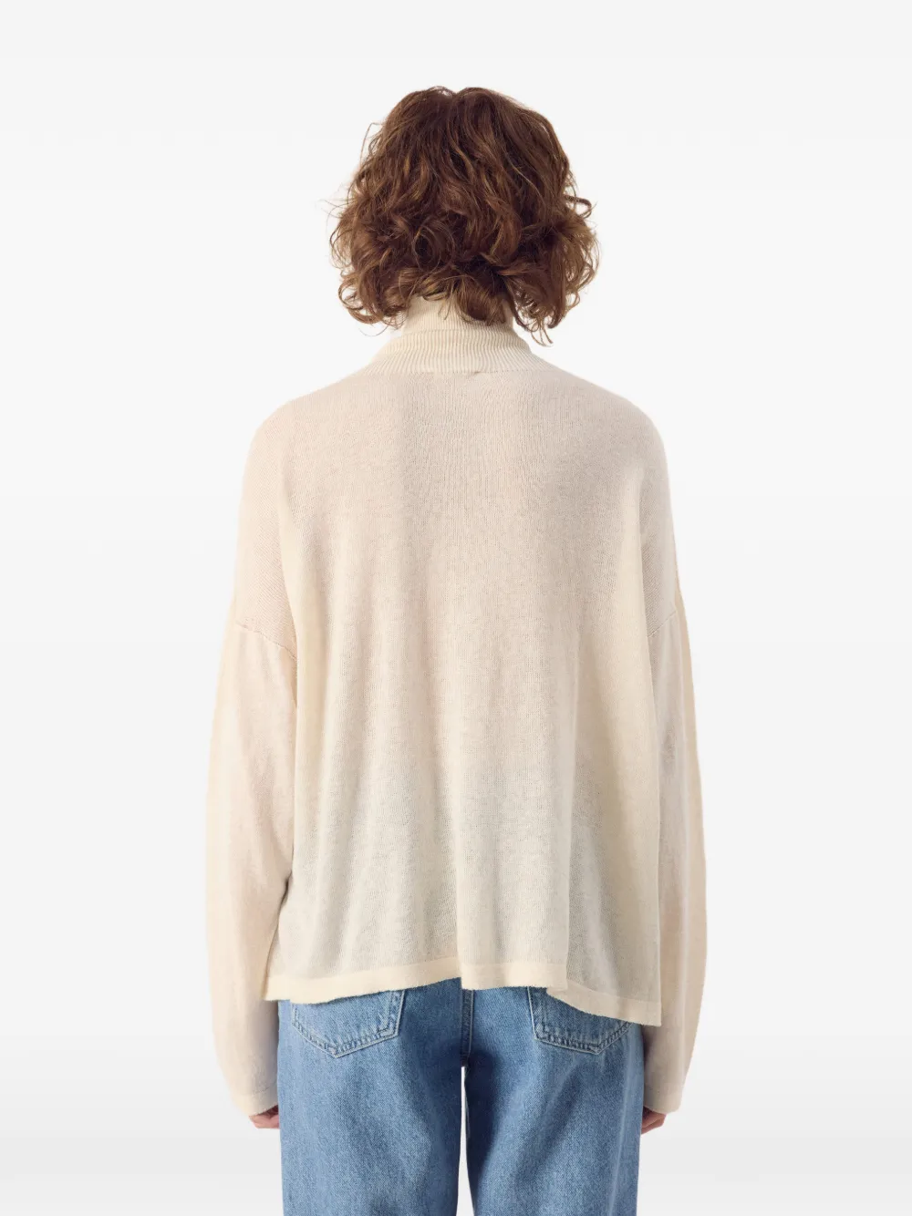 American Vintage Toima mock-neck sweater Beige