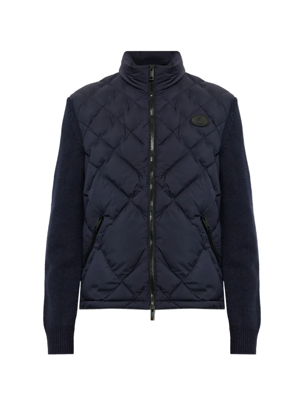 Burberry Dunsbury Steppjacke mit Einsätzen - Blau