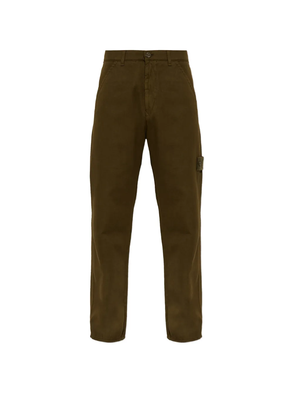 Stone Island 3100025 Ghost logo-patch trousers