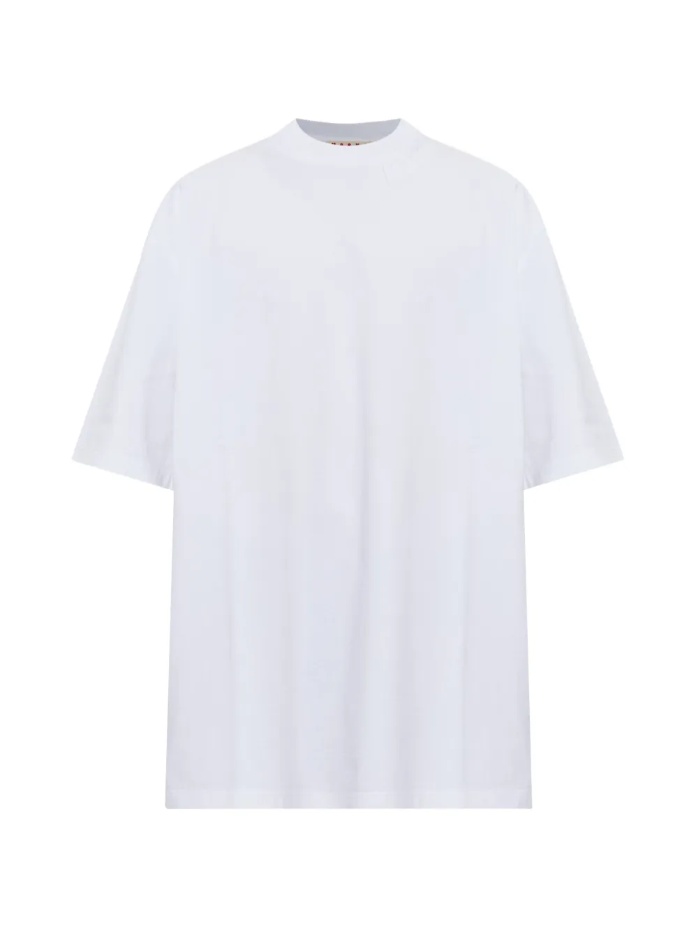 Marni T-shirt met geborduurd logo Wit