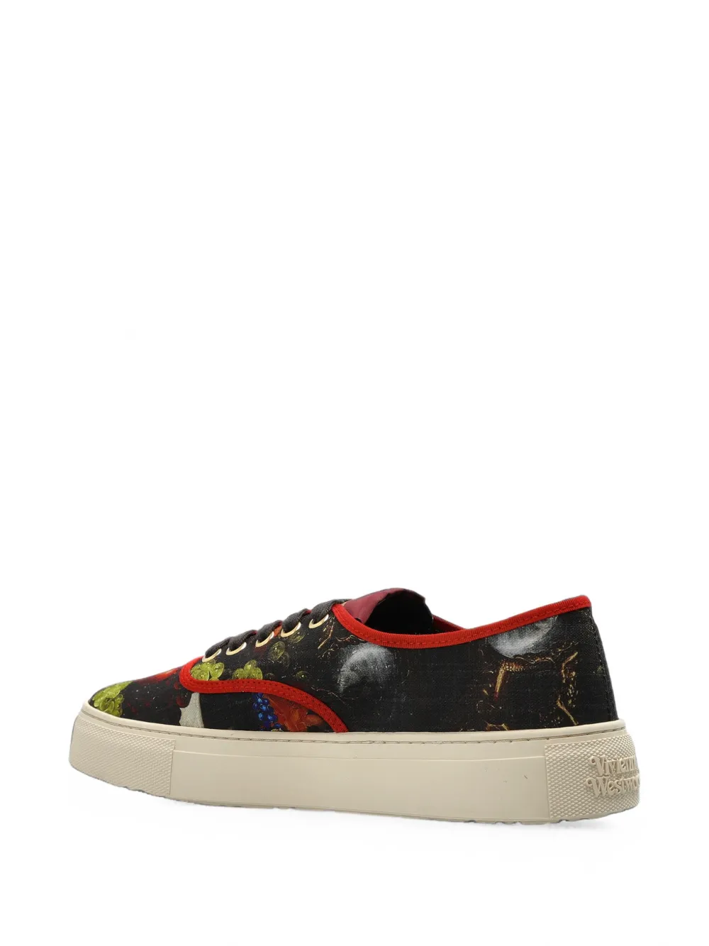 Vivienne Westwood Trucker graphic-print sneakers Zwart