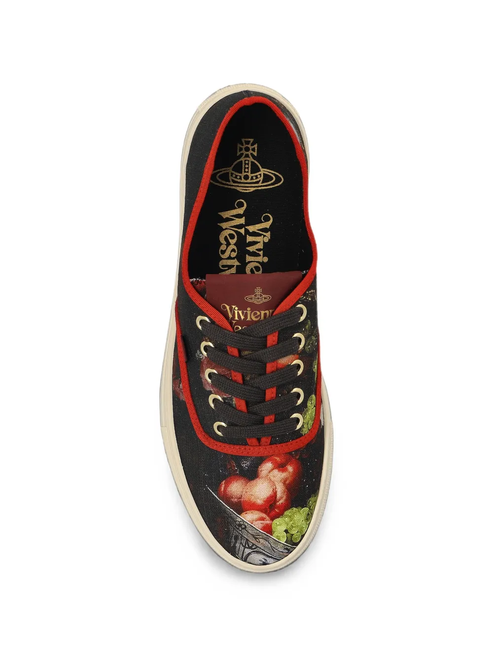 Vivienne Westwood Trucker graphic-print sneakers Zwart