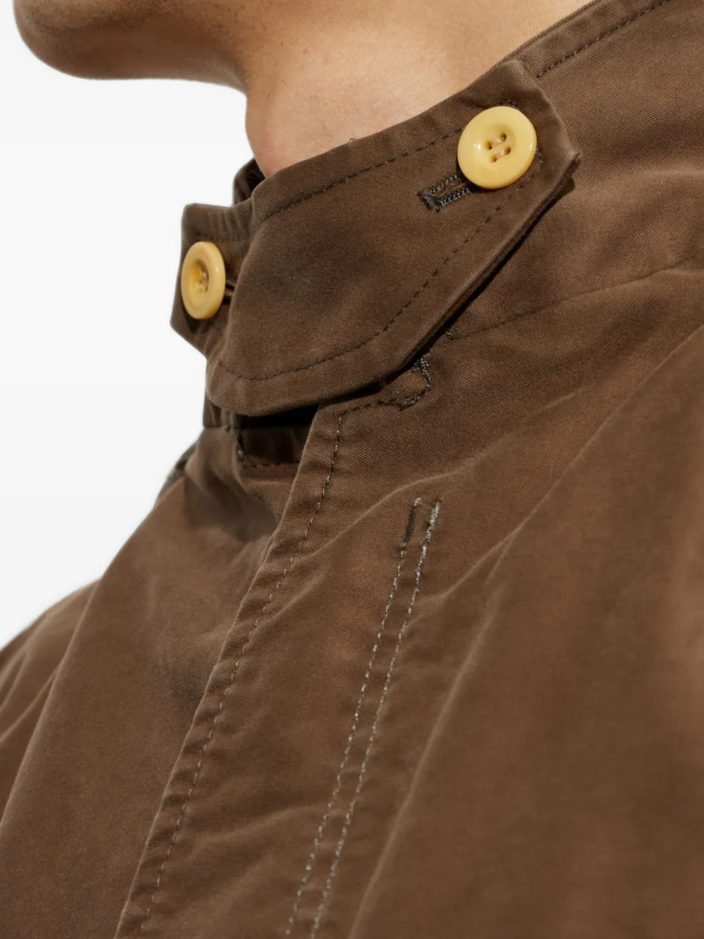 sacai Gewatteerd jack Bruin